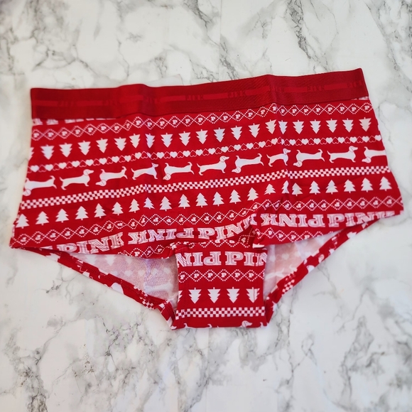 PINK Victoria's Secret Other - PINK VS CHRISTMAS PANTY UNDERWEAR Shortie HOLIDAYS